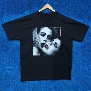 Type O Negative Bloody Kisses Album Gothic Metal Band Tee XL
